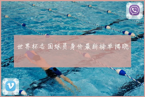 世界杯各国球员身价最新榜单揭晓